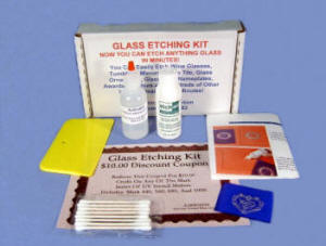 Glass Etching Starter Kit